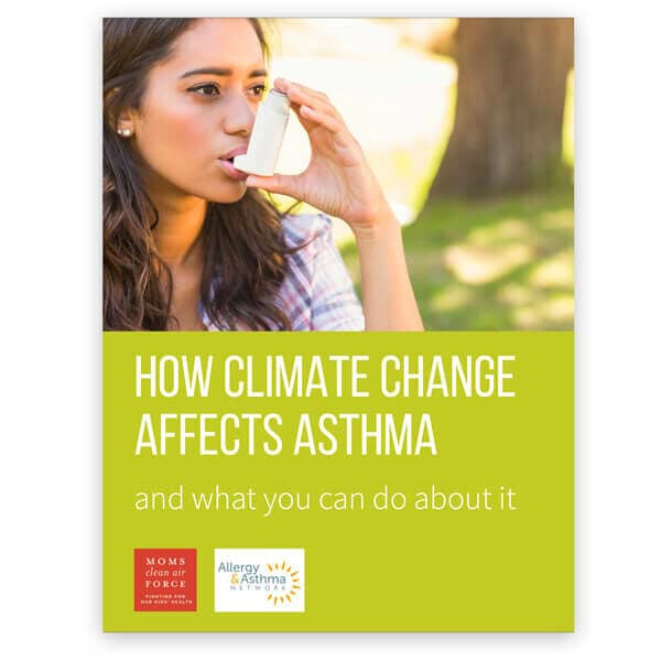 How Climate Change Affects Asthma pamphlet