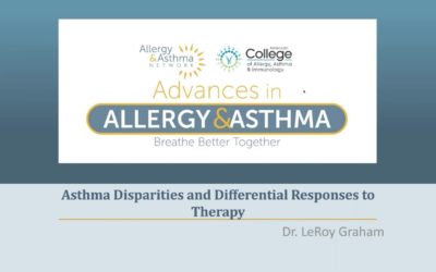 健康差异，哮喘和对治疗的差异反应